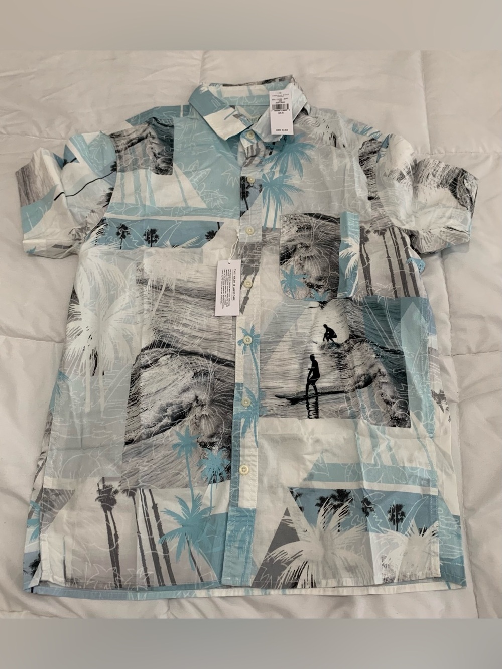 New AMERICAN EAGLE Button Down Shirt Size S